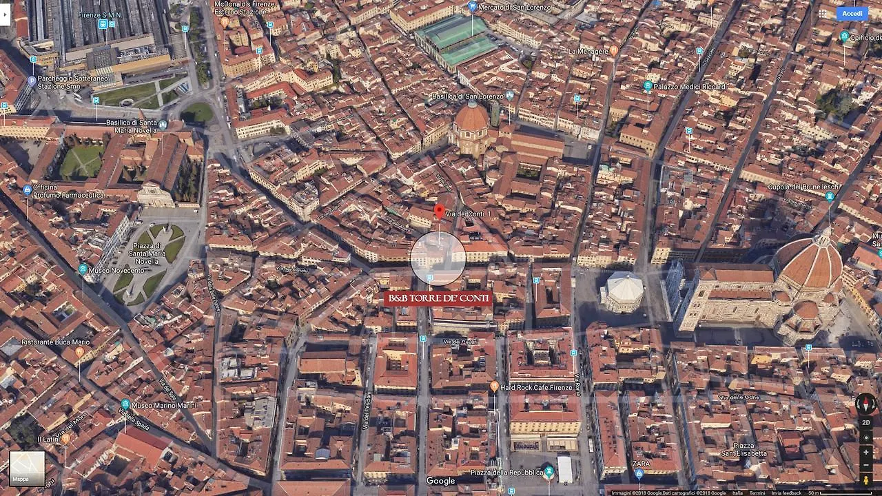 Boutique B&B Torre De' Conti Florence Italy